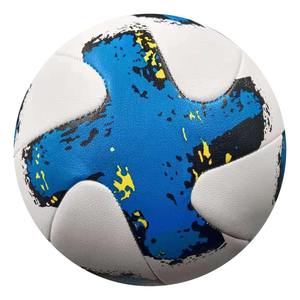 Ballon de football professionnel personnalisé de haute qualité, taille officielle 5, en cuir PU, équipement sportif pour tournois - Product Image 3