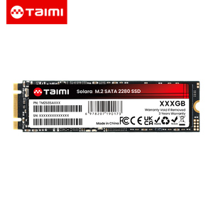 Taimi M.2 2280 SATA 3.0 SSD 128GB-2TB Internal Plastik Desktop SSD untuk Peningkatan Komputer - Product Image 1