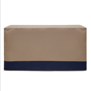 Housses de banc à lattes pour chaussures, sur mesure, du Vietnam, imperméables, résistantes aux UV, HDT, avec fermeture éclair, noires, pour sièges - Product Image 3