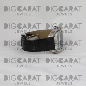 Reloj de Diamantes de Laboratorio de Alta Calidad y Lujo para Regalo de Compromiso o Aniversario de Bodas Disponible a Precio de Exportación - Product Image 3