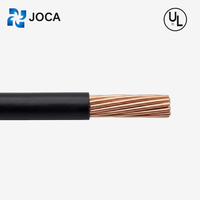 Câbles UL1015 en cuivre isolés en PVC 4/8/10/12AWG 600V Câble solide 105 ° Fil de connexion en PVC pour équipements électriques et électroniques