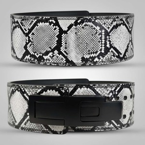 เข็มขัดยกน้ำหนักหนังแท้ปรับระดับได้ Python Lever หนา 10-13 มม. ป้องกันขั้นสูง รองรับหลังส่วนล่าง สำหรับเพาะกาย - Product Image 5