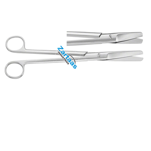 Instruments chirurgicaux droits en acier inoxydable de haute qualité, 20 cm, certifiés CE Classe I pour la chirurgie générale - Product Image 3