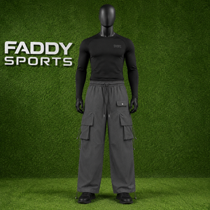 Men Techwear <b>Cargo</b> Pants Multi-Pocket Streetwear Wide Leg Trousers Loose Baggy Tactical Casual Pants Wholesale 2026 Trend - Product Image 2