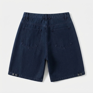 Casual Street Wear Wholesale Men's Unisex <b>Soft</b> Denim Straight Quick Dry Distressed <b>Jeans</b> Shorts Summer Vintage - Product Image 3