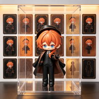 Figurine d'action personnalisée de personnage masculin anime en PVC pour collectionneur, figurine de collection pour présentation, usine OEM ODM