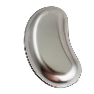 Bandeja renal de acero inoxidable alemán, platos huecos pequeños, medianos y grandes, bandeja renal quirúrgica - Product Image 2