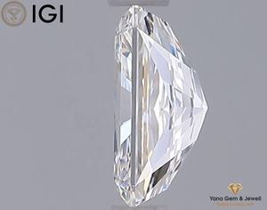 Diamant de laboratoire CVD, clarté VVS2, couleur D, 1,30 carat, avec certificat IGI, taille radiant, pour bijoux de luxe. - Product Image 5