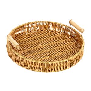 Handmade Decorative Storage Tray Organizer for Home Office Bedroom Living Room Tabletop Jewelry Accessories Keys and Small Items - Product Image 1