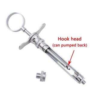 Seringue dentaire en acier inoxydable, instrument chirurgical dentaire avec tête, soins dentaires, anesthésie dentaire, seringue aspirante - Product Image 6