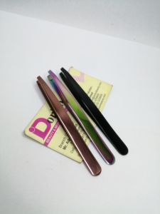 Pince à épiler professionnelle pour poils du visage, pince à épiler biseautée pour le soin des sourcils, vente en gros, pince à épiler de haute précision pour sourcils - Product Image 4