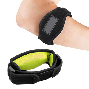Attelle de coude haut de gamme pour les joueurs de tennis et de golf, matériau de qualité supérieure, sangle de compression avec coussinet de pression pour un soutien musculaire quotidien - Product Image 1
