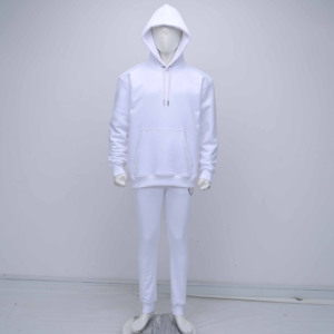 Factory Made Low Price Unisex Infant Toddler Casual Sports Tracksuit Soft 100% Cotton Solid Plus Size Jogger Set Daily Wear - Product Image 1