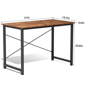 <b>Folding</b> Computer <b>Desk</b> with Storage Bag and Hook Adjustable Height Wooden Gaming Table for Home <b>Office</b> 31 Inch - Product Image 3