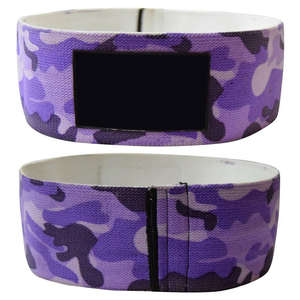 Bandes de Résistance en Tissu pour Hanches avec Impression de Logo Personnalisé – Accessoires de Fitness pour Entraînement des Fessiers - Product Image 2