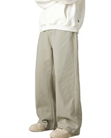 Jean en denim ample sur mesure, nouvelle tendance, taille mi-haute, 100 % coton, délavage vintage, coupe droite, jambe large, style streetwear, à la mode