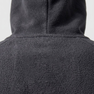 Ensemble sweat à capuche et short en molleton tricoté éco-responsable pour homme, style streetwear avec blocs de couleur, idéal pour l'hiver - Product Image 6