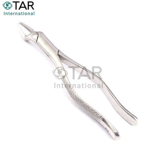 Forceps d'extraction dentaire # 65 Pinces d'extraction en acier inoxydable de qualité supérieure pour racines supérieures, instruments chirurgicaux pédiatriques - Product Image 5