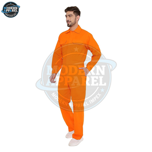 Trajes de trabajo ignífugos personalizados de fábrica, uniformes de seguridad, ropa de trabajo, overoles ignífugos para hombre - Product Image 4