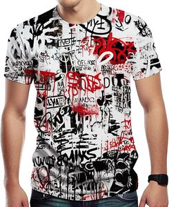 T-shirts de sublimation écologiques en gros pour hommes – Impression intégrale personnalisée en polyester/coton et offres de fournisseur en gros - Product Image 1
