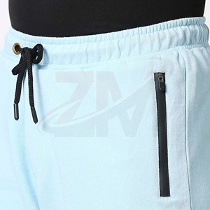 Pantalones Cortos Casuales para Hombre, Color Azul Cielo, a la Moda, Suaves y Ligeros, Venta al Por Mayor, Pantalones Cortos de Verano para Hombre, Marca Personalizada - Product Image 5
