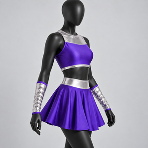 Peeqi 852 Nuevos Disfraces de Fútbol Americano de Moda para Halloween, Uniformes de Animadoras para Mujer, Conjuntos de Baile para Discoteca, Ropa de Fiesta - Product Image 2