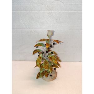 Wholesale Metal <b>Tree</b> Candle Holder Antique Iron Leaf Taper Candlestick Table Centerpiece Decorative Rust Finish Candelabra Stand - Product Image 1