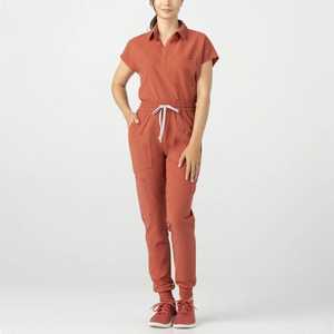 Hot Selling Medical Scrubs Quick Drying Casual Comfortable Hospital <b>Doctor</b> Nurse Staff Work Clothes <b>Set</b> for Men and Women - Product Image 2