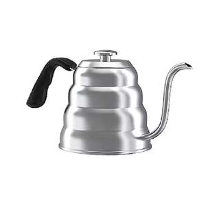 Embossed Stainless Steel Teapot Vintage Floral Design <b>Tea</b> Pot with Heat Resistant Handle Serving Teaware Kitchen - Product Image 2