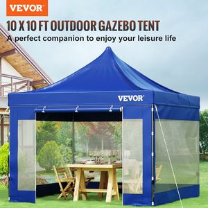 Carpa Plegable de 10 x 10 Pies con Paredes Laterales Extraíbles, Bolsa con Ruedas, Resistente a los Rayos UV, Impermeable y Aislante para Exteriores, Patio o Gazebo - Product Image 2