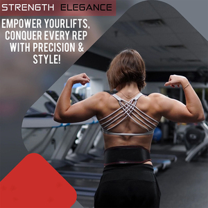 Best Selling Heavy Duty Cowhide Weight Lifting <b>Belt</b> for Adults Black Color Professional Protection Breathable Design Back - Product Image 6