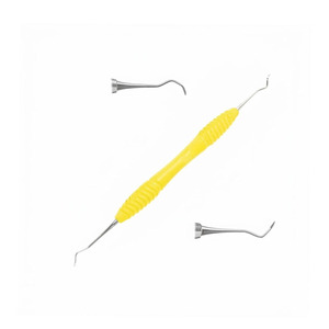 Instrumento de Relleno Dental de Composite, Recubierto de Oro, de Doble Punta, Herramienta Restauradora para Colocación de Composite - Product Image 2