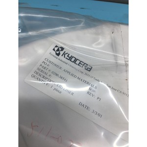 AMAT 0200-36541 Lid Liner, TI-XZ, 200มม., 136634 - อุปกรณ์และชิ้นส่วนเซมิคอนดักเตอร์ระดับโลกที่เชื่อถือได้ - Product Image 3