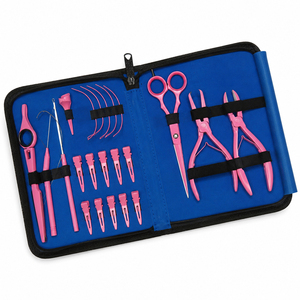 Portable Hair Styling Education Kit With Premium Practice Accessories for Beauty Academy & Salon Training Hair Extension <b>Tools</b> - Product Image 1