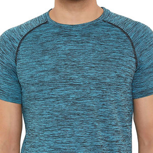 T-shirt de sport OEM 2026 pour homme, haute élasticité, effet dégradé, sans coutures, respirant, pour la musculation et l'entraînement en salle de sport - Product Image 5