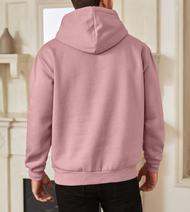เสื้อฮู้ดดี้โอเวอร์ไซส์ทรงหลวม ไหล่ตก ทรงบ็อกซี่ ผ้าหนา สตรีทแวร์ สกรีนโลโก้ปัก พิมพ์ลายพัฟฟ์ ผลิตจากโรงงาน - Product Image 2