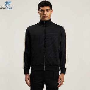 Conjunto Deportivo para Hombre con Logotipo Personalizado, Chaqueta con Cierre Completo y Pantalones, Ropa Deportiva Informal para Gimnasio y Entrenamiento - Product Image 4