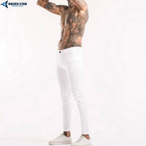 Jean en denim d'hiver de qualité supérieure, tissu extensible doux au toucher, 100% coton, écologique, léger, haute densité, confort durable - Product Image 4