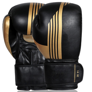 Professional Grade Boxing Gloves with Extra Thick Padding Durable Synthetic Leather Adjustable Wrist <b>Strap</b> for Sparring - Product Image 5