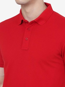 Camisa Polo de Algodón Personalizada para Hombre, Corte Clásico, Tejido Suave y Transpirable con Cuello Acanalado y Logotipo Bordado - Product Image 3