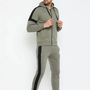 Custom <b>Men</b> <b>Track</b> <b>Jacket</b> And Jogger Set Full Zip Activewear Casual Streetwear OEM ODM Supplier - Product Image 5