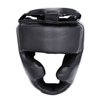 Protector de Cabeza de Boxeo Unisex a Precio Económico, Material de Cuero PU, Personalizable, Protector de Cabeza Abierto para Sparring, Casco de Protección de Piel de Vaca