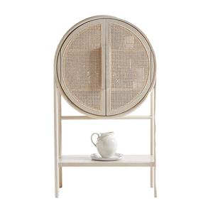 Gabinete de barra de ratán de alta calidad Gabinete de mimbre natural bohemio Muebles para el hogar Dormitorio hecho en Vietnam - Product Image 1