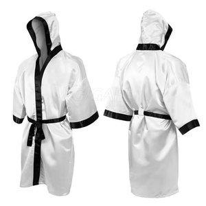 Bata de Boxeo Unisex de Alta Calidad, Ligera y Transpirable, de Poliéster, Ropa Deportiva Profesional, Personalizable al por Mayor - Product Image 6