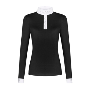 Polo de course équestre pour femme, sous-couche, haute qualité, sublimation, nouvelle collection 2026, prix bas - Product Image 2