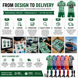 Fabricante de Uniformes de Fútbol Transpirables de Secado Rápido y Ecológicos Personalizados OEM, Conjunto de Fútbol Sublimado para Equipos Juveniles, Adultos, Clubes y Academias - Product Image 6