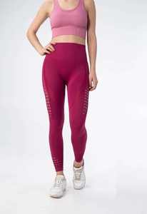 ขายส่งชุดโยคะออกกำลังกายแบรนด์ส่วนตัว กางเกงเลกกิ้งออกกำลังกาย กางเกงโยคะเอวสูงสำหรับผู้หญิง - Product Image 6