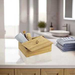 Factory High-quality Wholesale Classic Eco-Friendly Wooden Multifunctional 2-Layer Customized <b>Storage</b> Boxes - Product Image 3