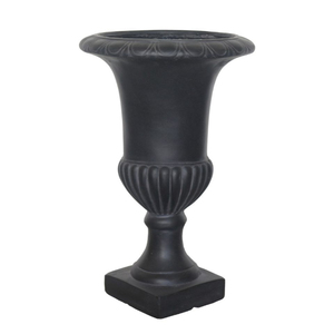 Urna de Jardín Metálica Vintage con Diseño de Rejilla, Acabado Rústico Blanco, para Flores o Plantas Verdes de Exterior, Urnas de Jardín Hechas a Mano - Product Image 2