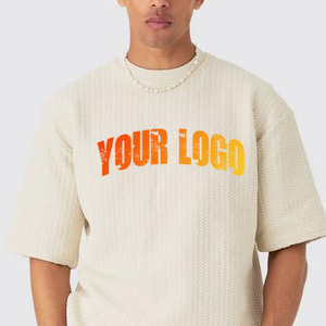 Conjunto de Camiseta y Pantalones Cortos Estampados de Verano 2026 para Hombre, al por Mayor, OEM, Hechos a Medida, 100% Algodón Transpirable para Correr - Product Image 5